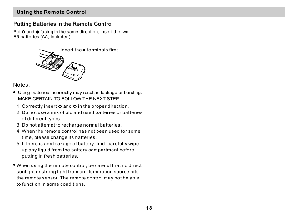 Sony DVP-FX810 User Manual | Page 18 / 56