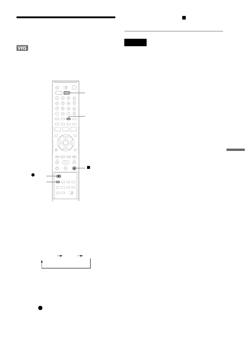 Recording from connected equipment without a timer | Sony RDR-VX511 User Manual | Page 81 / 124