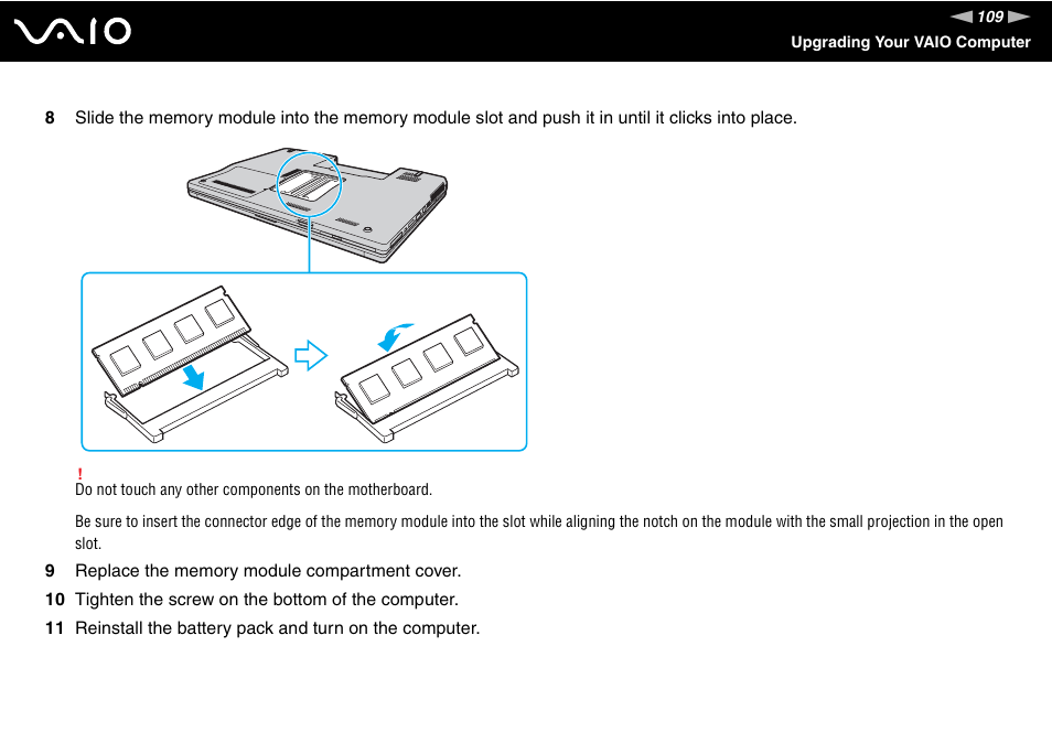 Sony VGN-FZ200 User Manual | Page 109 / 187