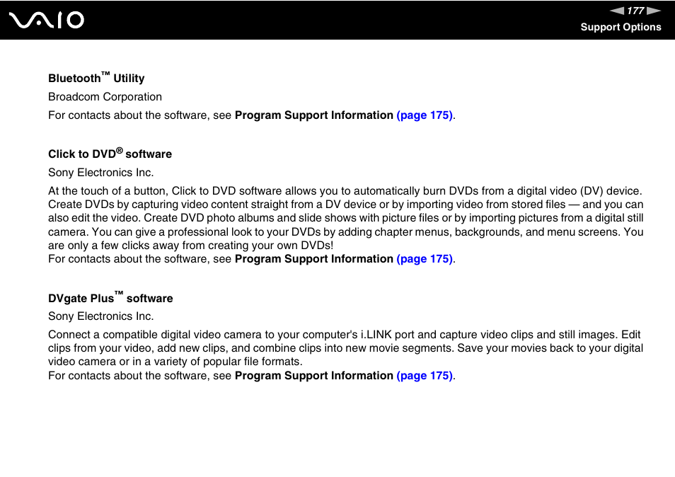 Sony VGN-FZ200 User Manual | Page 177 / 187