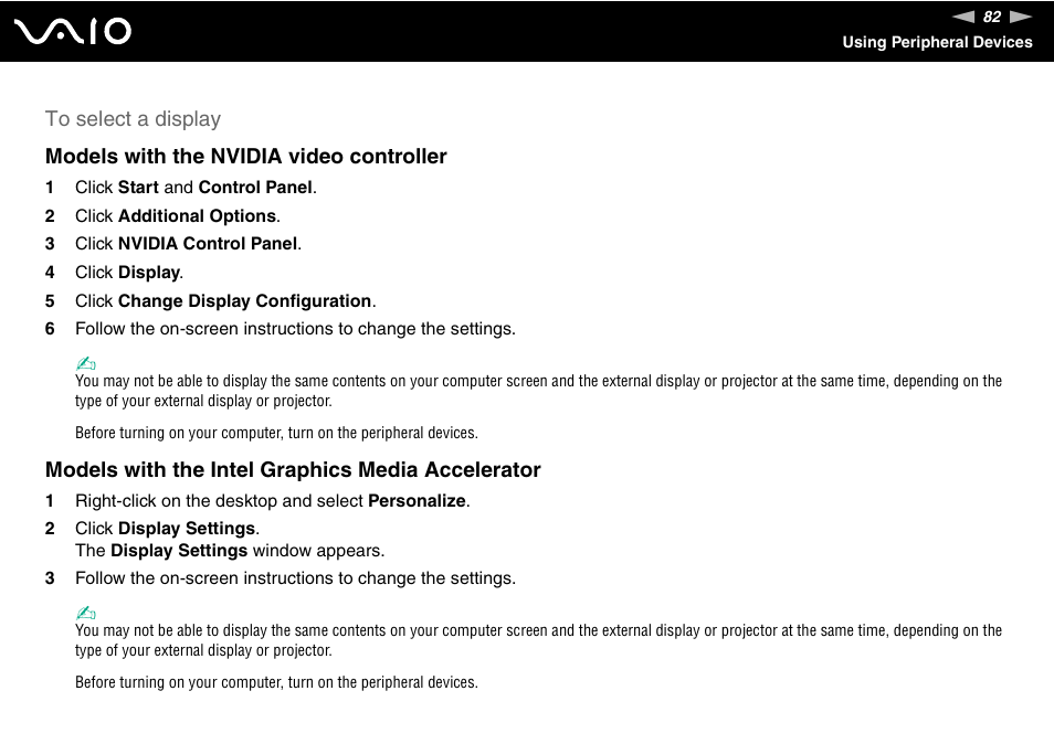 Sony VGN-FZ200 User Manual | Page 82 / 187