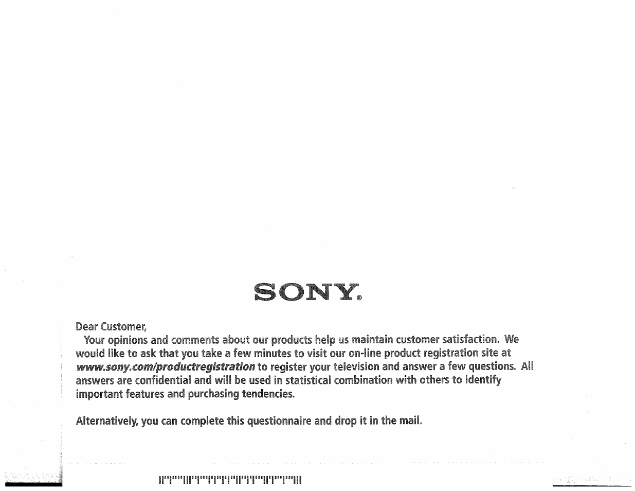 Sony WEGA  KV-20FV300 User Manual | Page 49 / 49