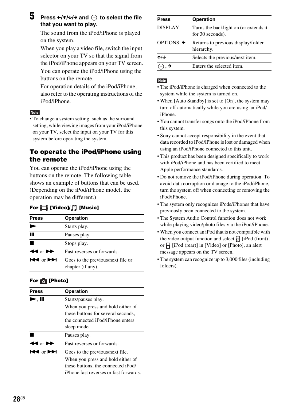 Sony BDV-EF200 User Manual | Page 28 / 64