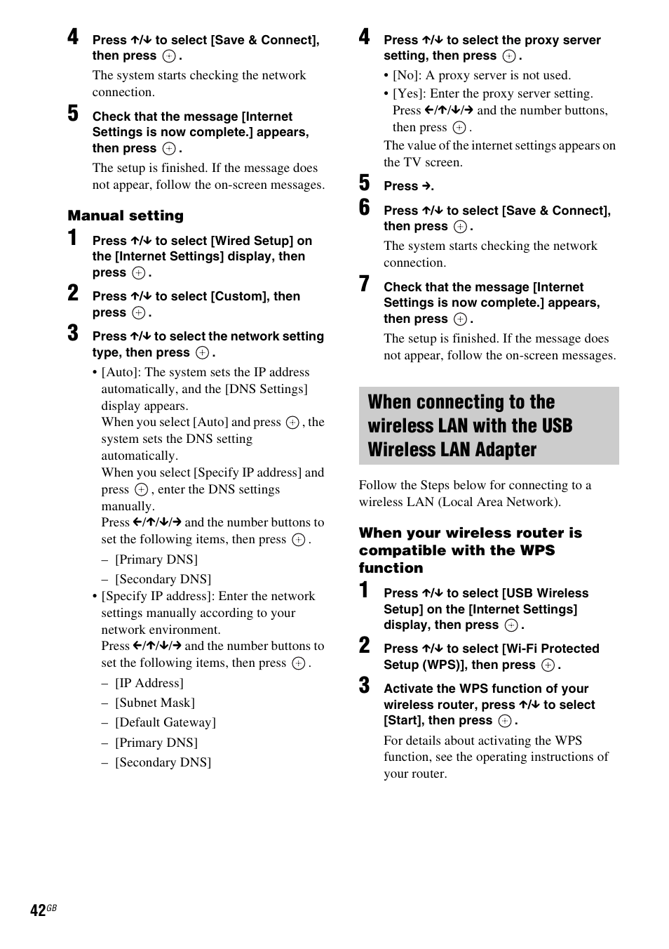 Sony BDV-EF200 User Manual | Page 42 / 64