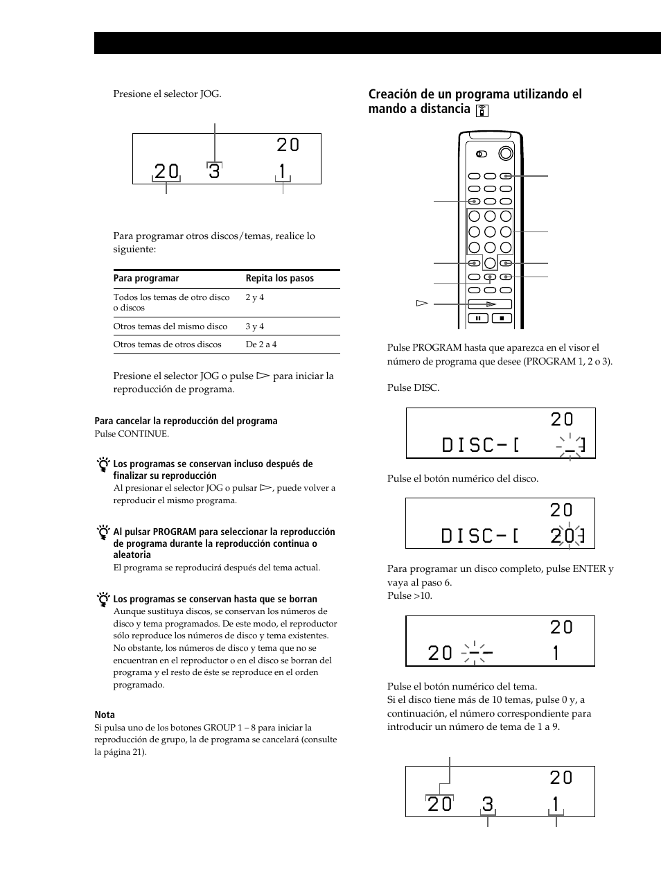 D i s c | Sony CDP-CX235 User Manual | Page 68 / 104