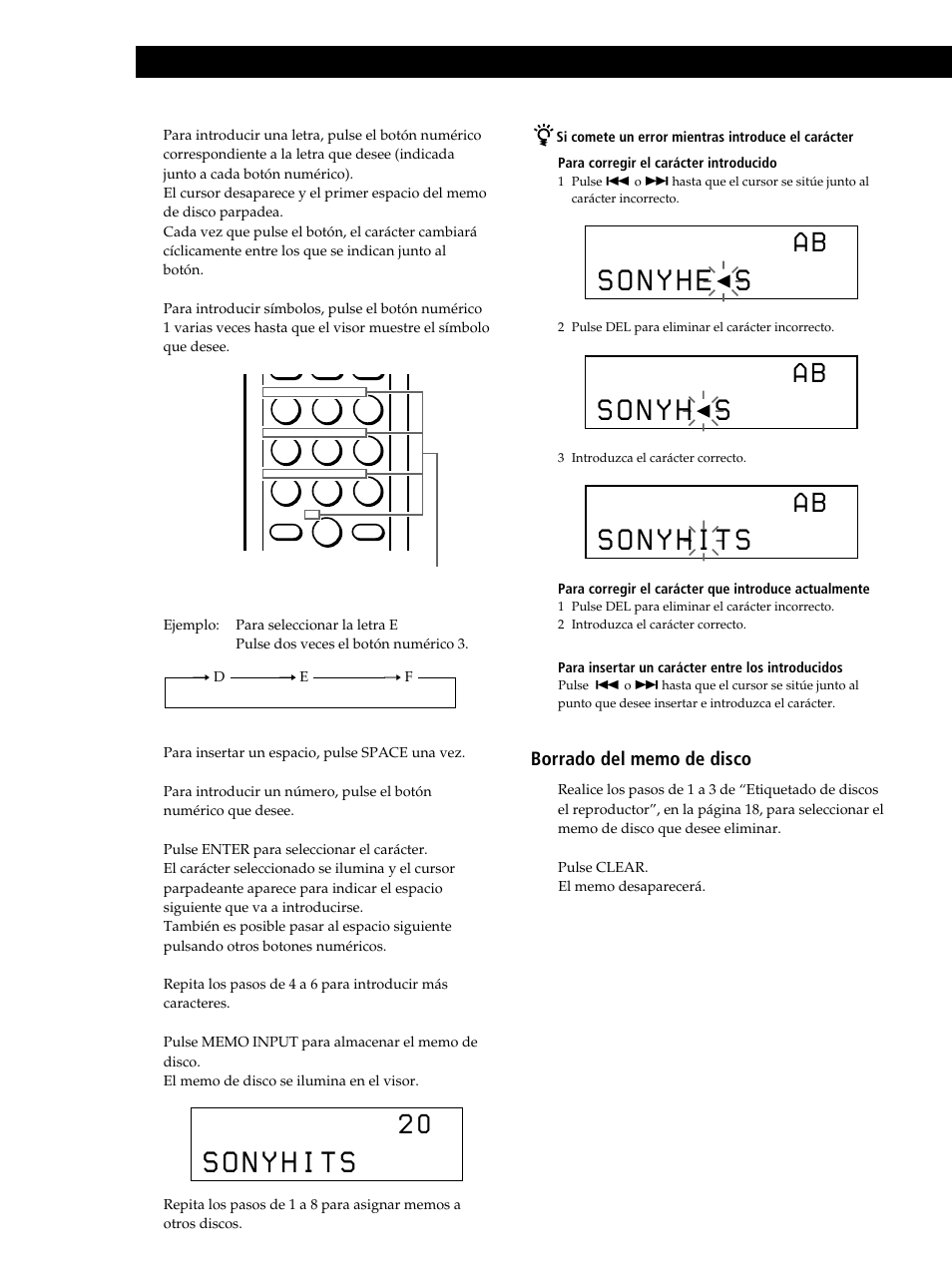 Sony CDP-CX235 User Manual | Page 72 / 104