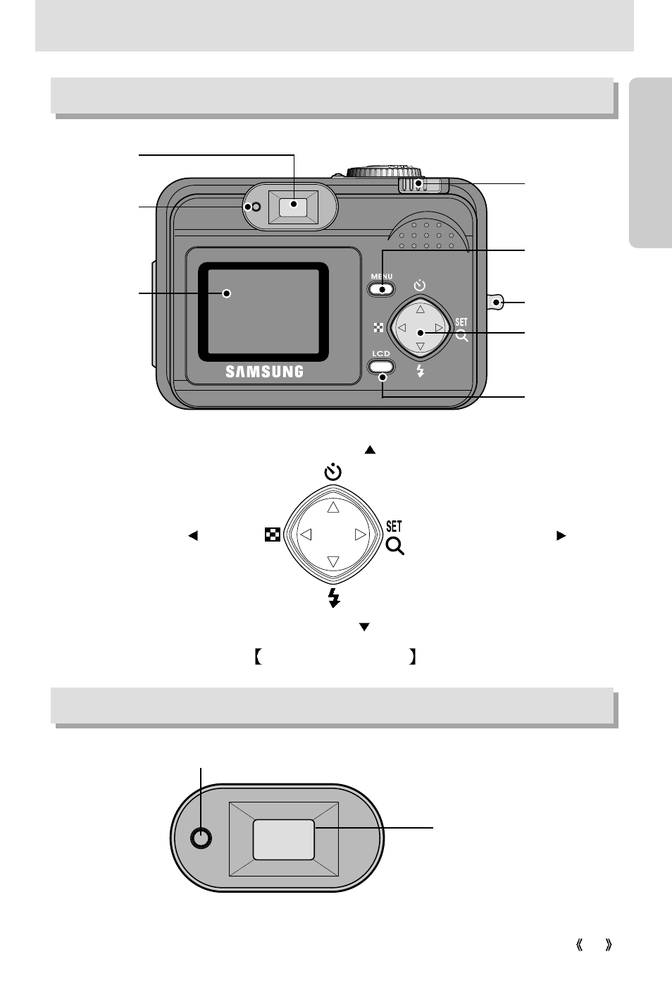 Identification of features, Product exterior (back), Camera status led | Ready | Sony 300 User Manual | Page 13 / 100