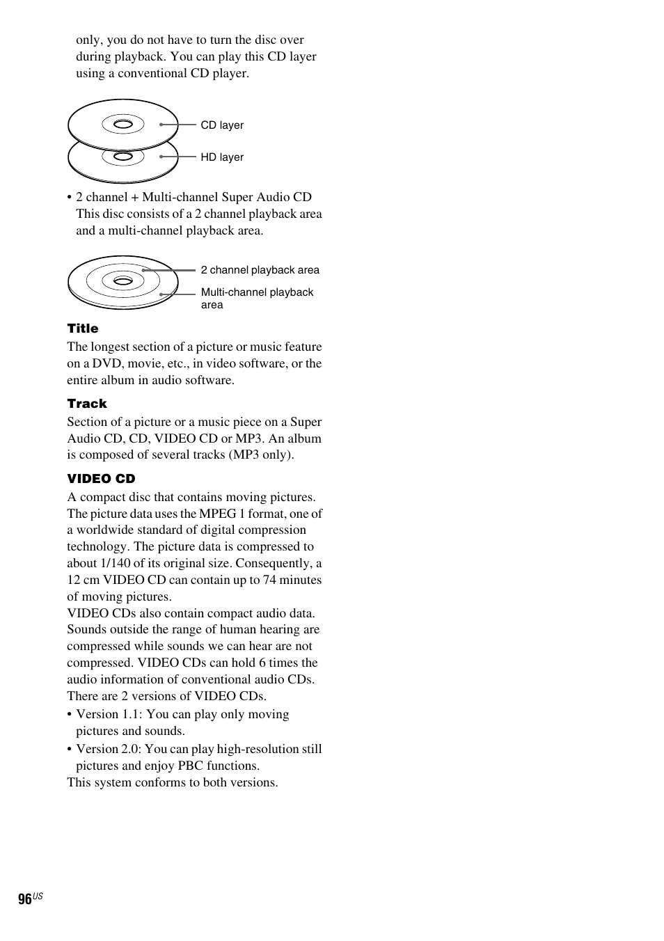 Sony FR8/FR9 User Manual | Page 96 / 108