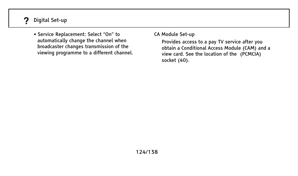 Sony Universal Remote User Manual | Page 124 / 138