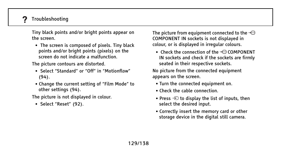 Sony Universal Remote User Manual | Page 129 / 138