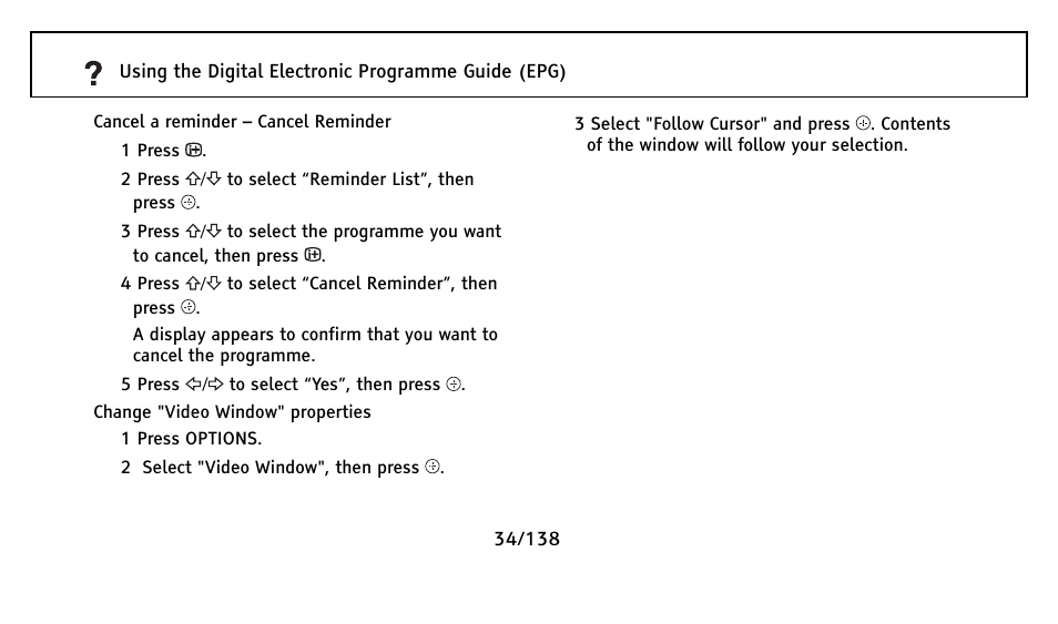 Sony Universal Remote User Manual | Page 34 / 138