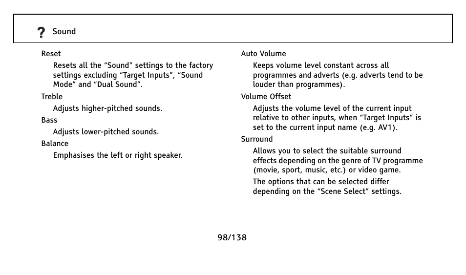 Sony Universal Remote User Manual | Page 98 / 138