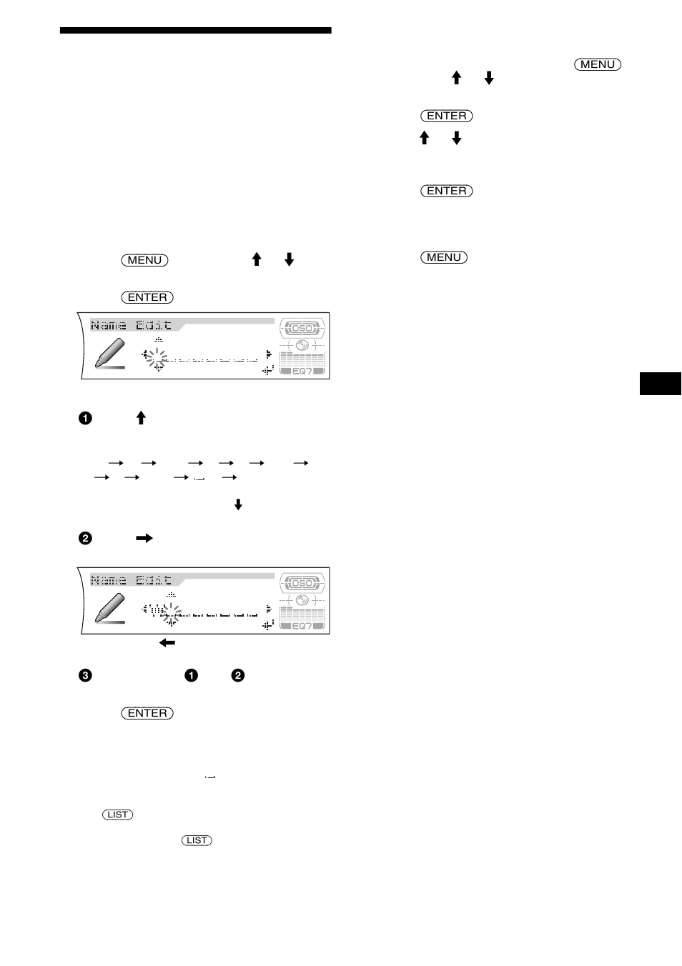 Storing station names, Station memo, 17 storing station names | Sony CDX-FW700 User Manual | Page 17 / 60