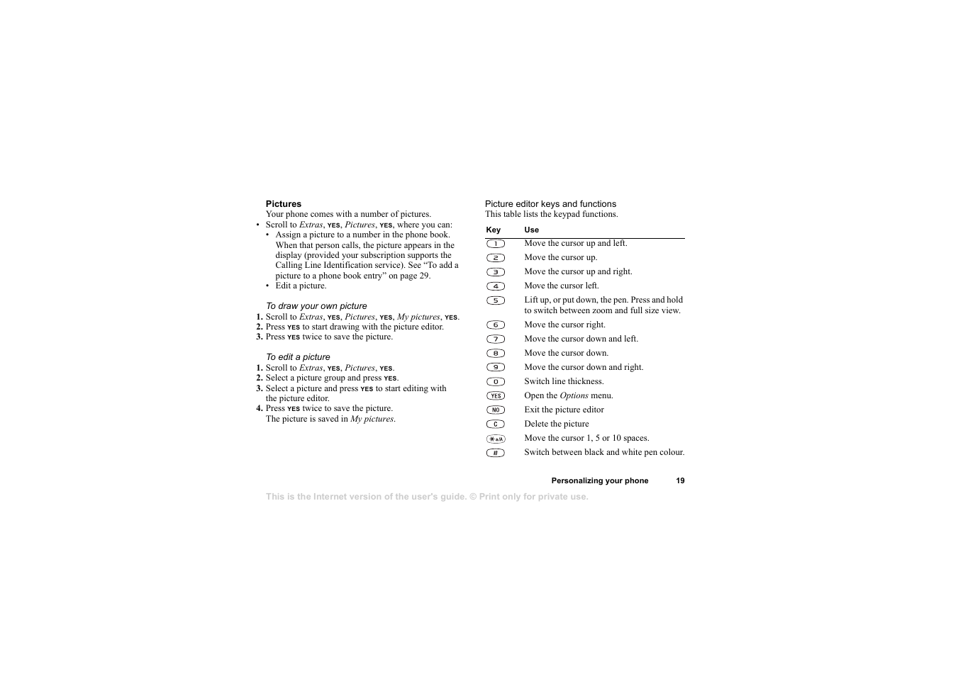 Sony T105 User Manual | Page 19 / 70