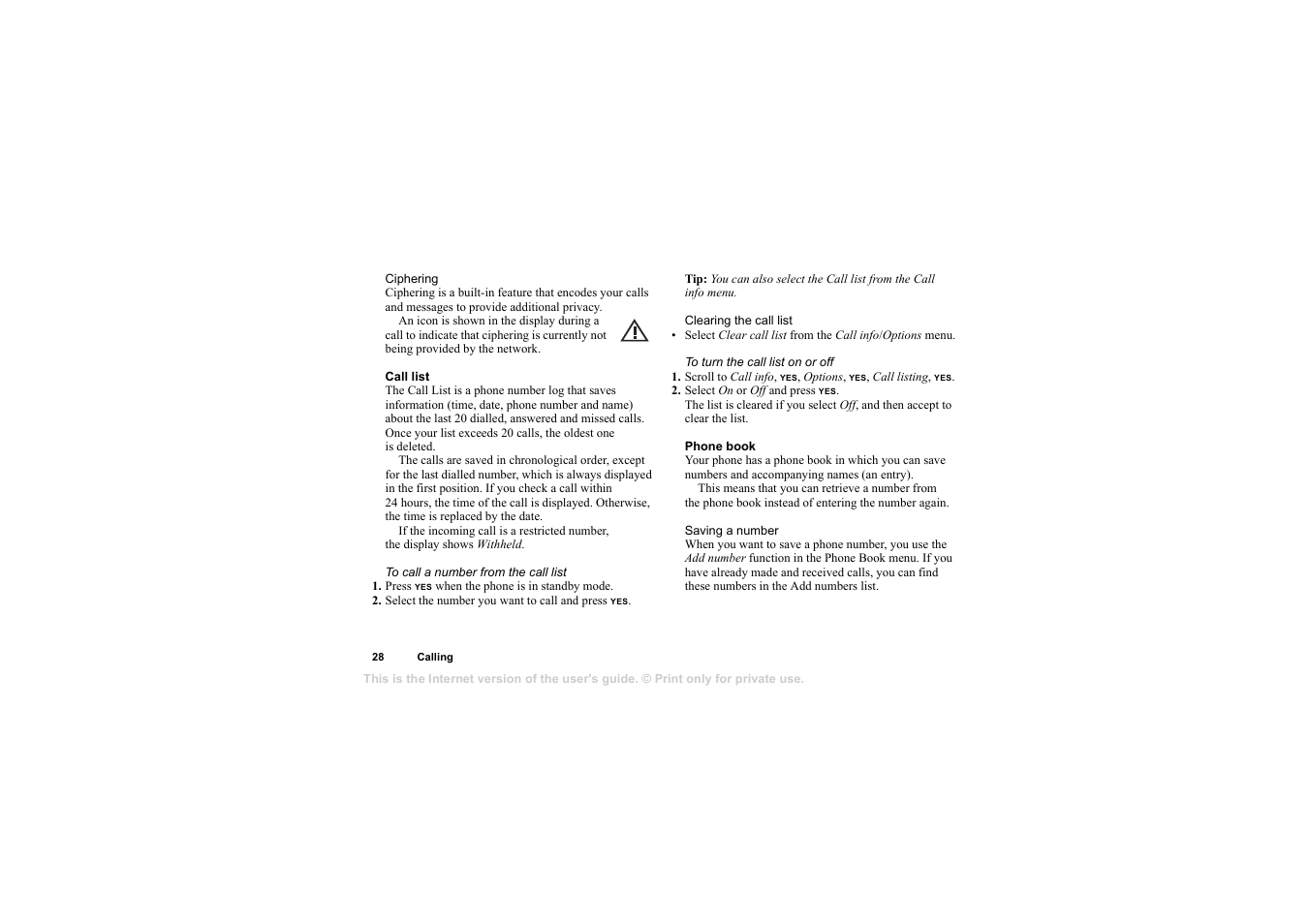 Sony T105 User Manual | Page 28 / 70