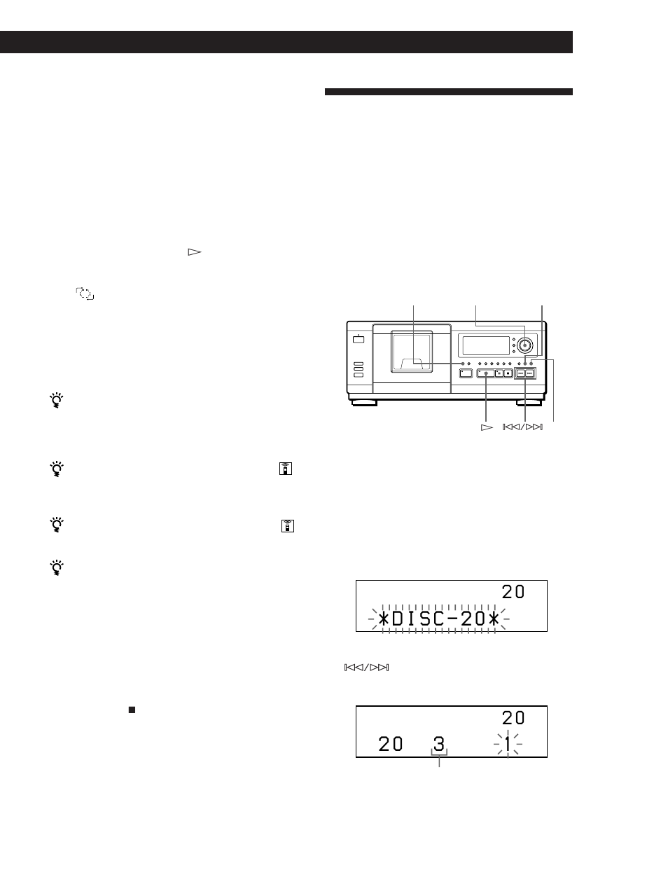 Creating your own program (program play), Playing cds getting started, Playing cds | Creating a program on the player 1 | Sony CDP-CX57 User Manual | Page 17 / 32