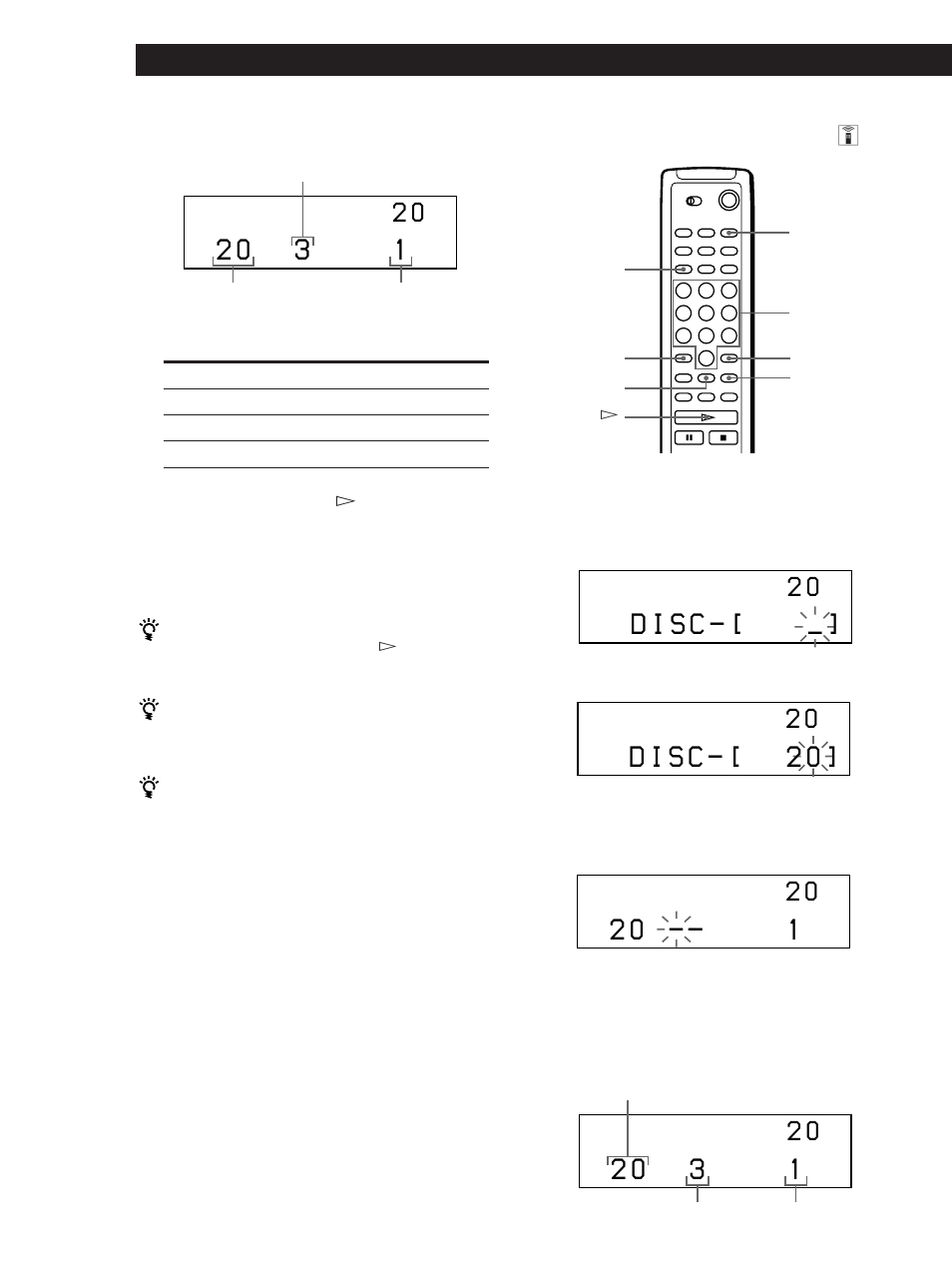 D i s c | Sony CDP-CX57 User Manual | Page 18 / 32