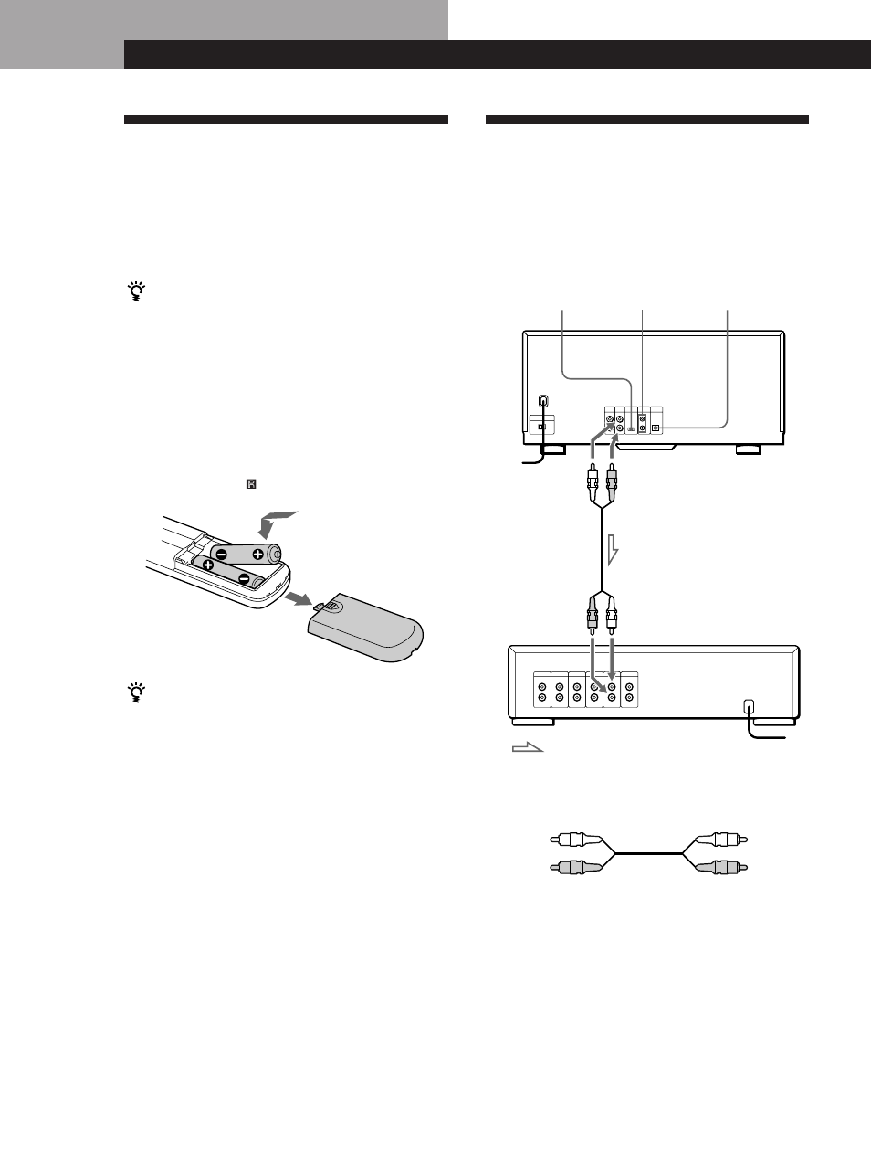 Hooking up the system, Unpacking, Getting started | Overview, Inserting batteries into the remote | Sony CDP-CX57 User Manual | Page 4 / 32