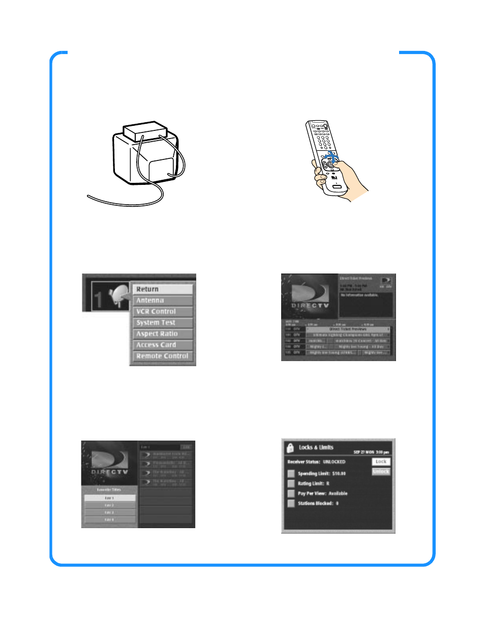 Getting to know your digital satellite receiver | Sony SAT-A55 User Manual | Page 3 / 80