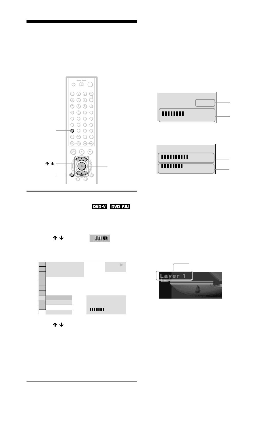 Checking the play information, Checking the play information of a dvd (advanced), Bit rate | Sony DVP-NS705V  EN User Manual | Page 54 / 92