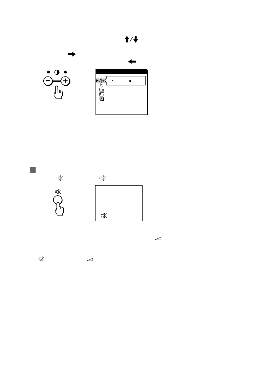 Pto mute the sound | Sony CPD-101VS User Manual | Page 20 / 40