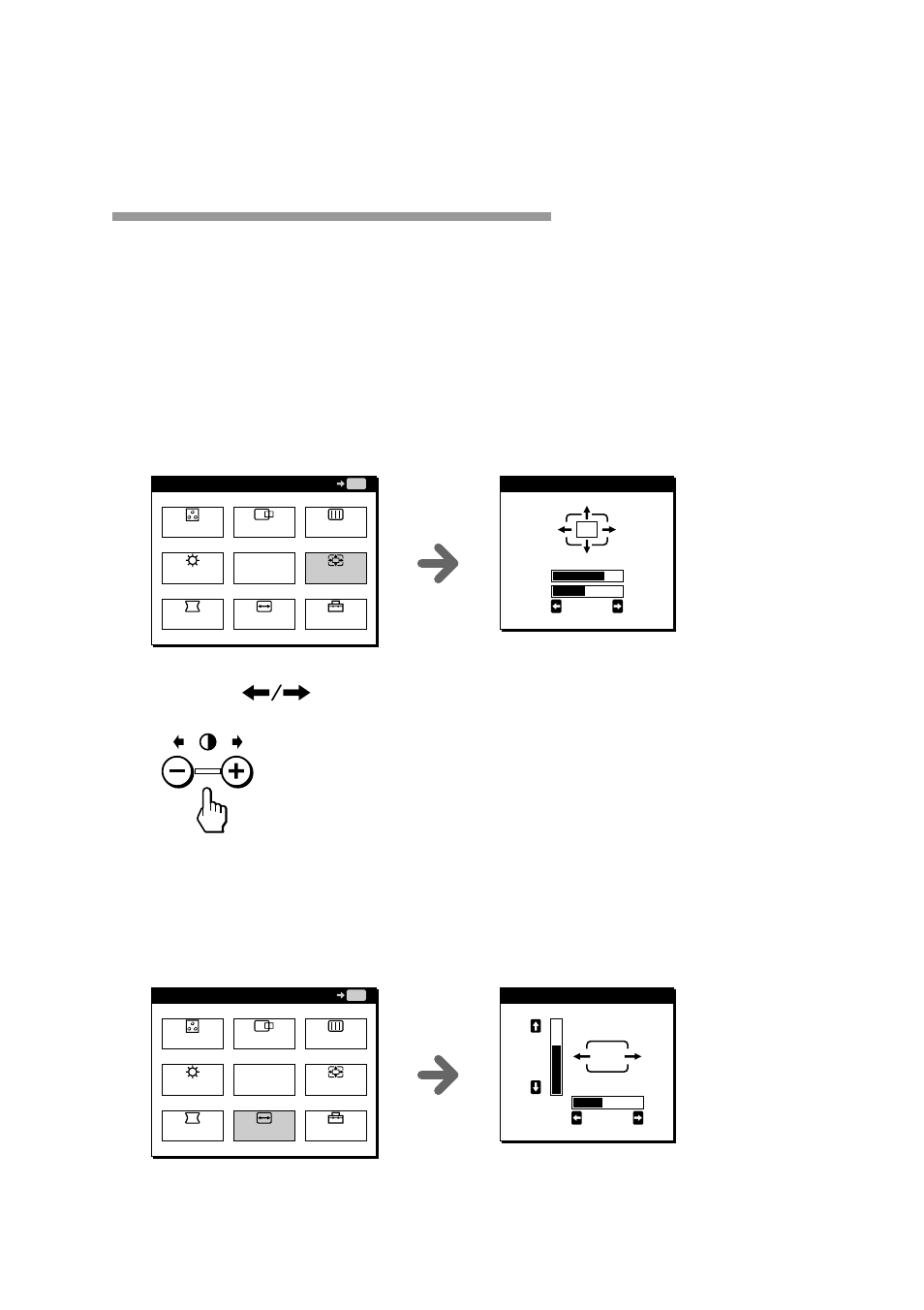 Adjusting the picture size | Sony CPD-101VS User Manual | Page 23 / 40