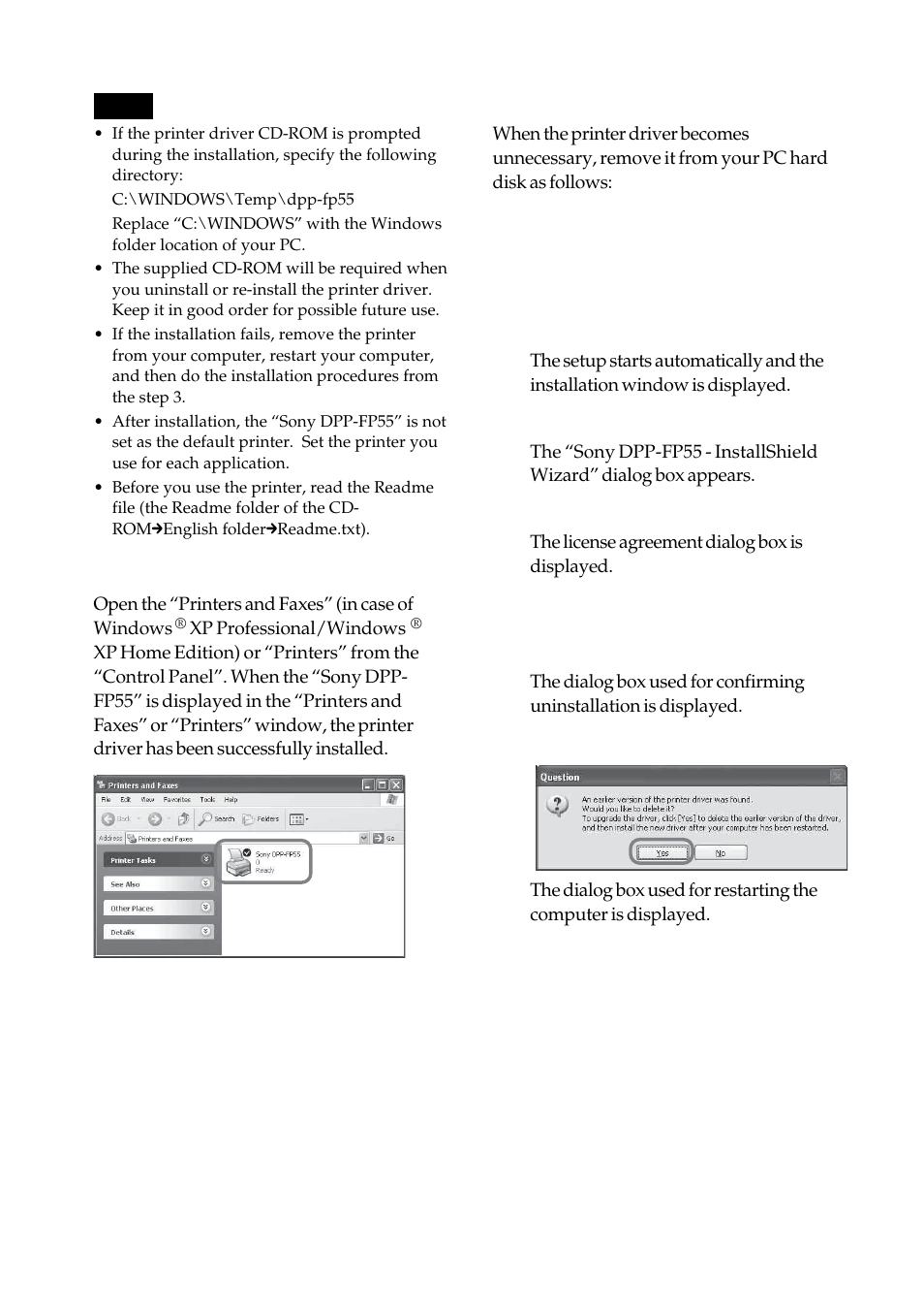 Sony DPP-FP55 User Manual | Page 50 / 92