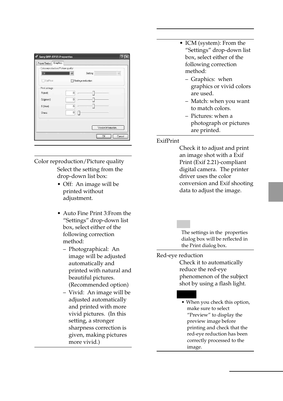 Sony DPP-FP55 User Manual | Page 57 / 92