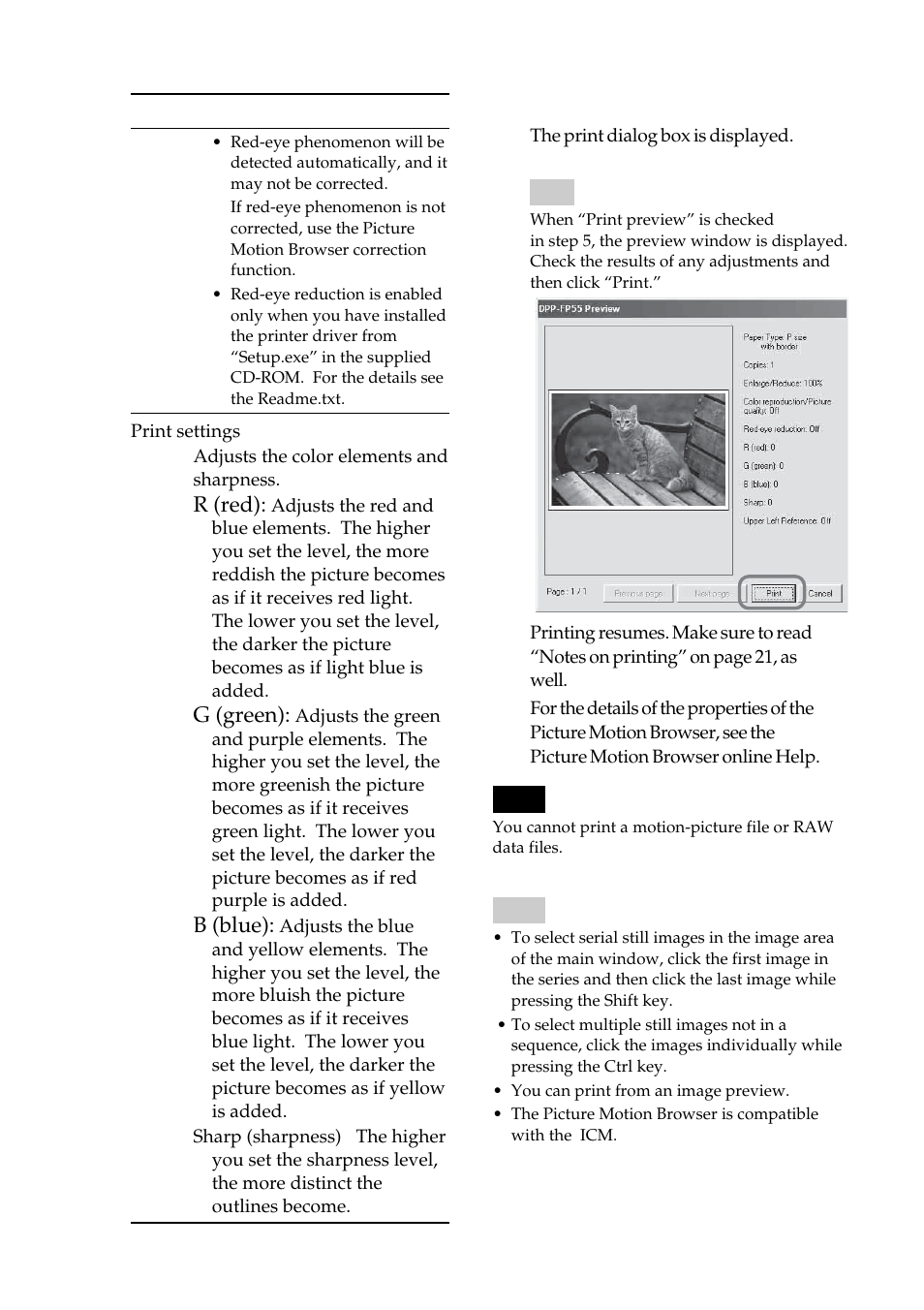 Sony DPP-FP55 User Manual | Page 58 / 92