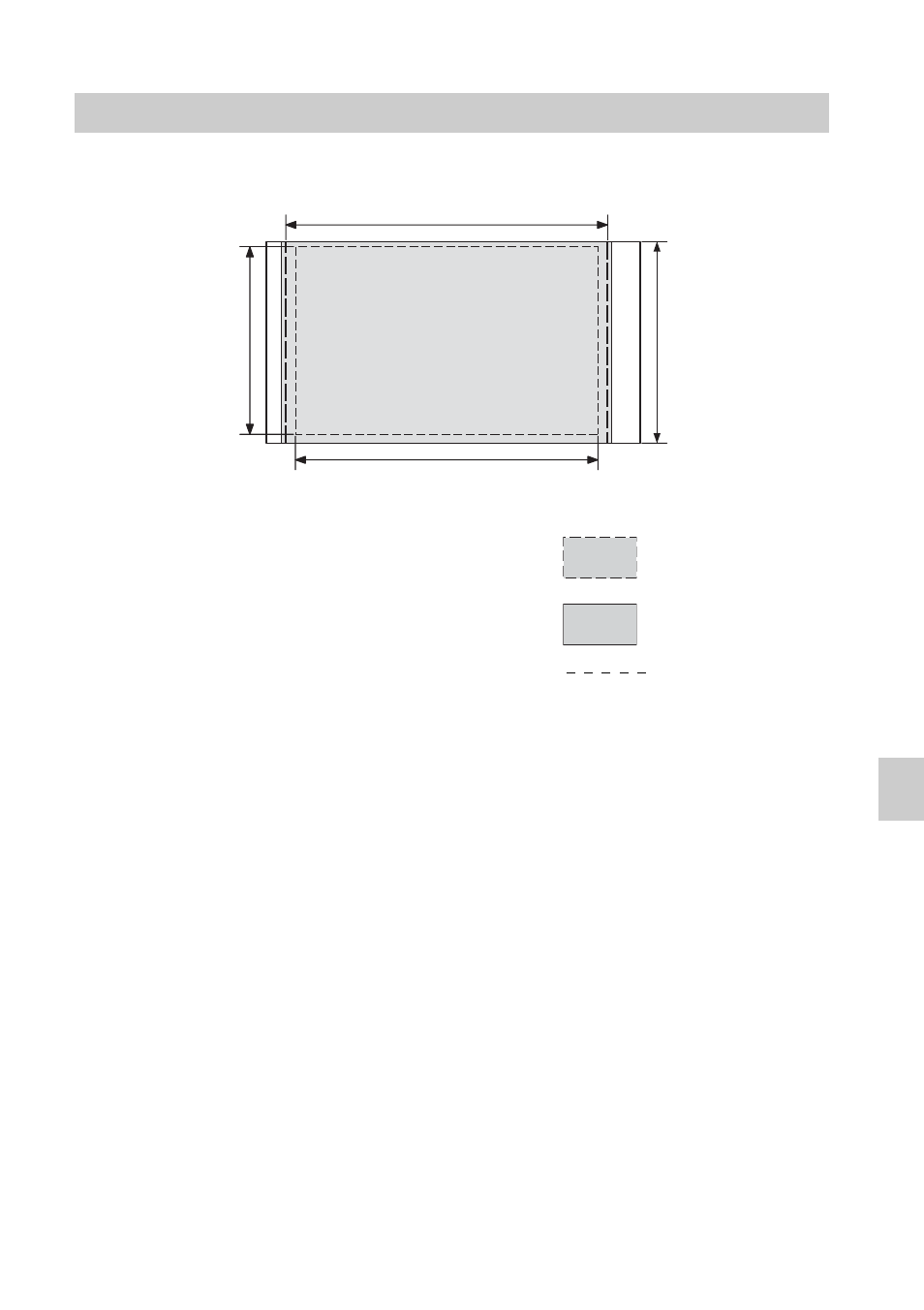 Printing range, Postcard size | Sony DPP-FP55 User Manual | Page 89 / 92