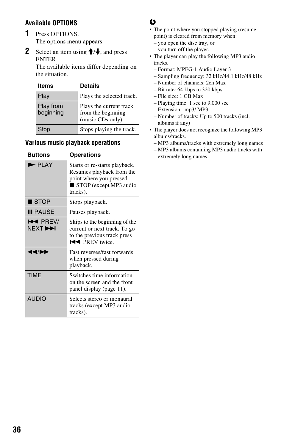 Sony BDP-S360 User Manual | Page 36 / 79