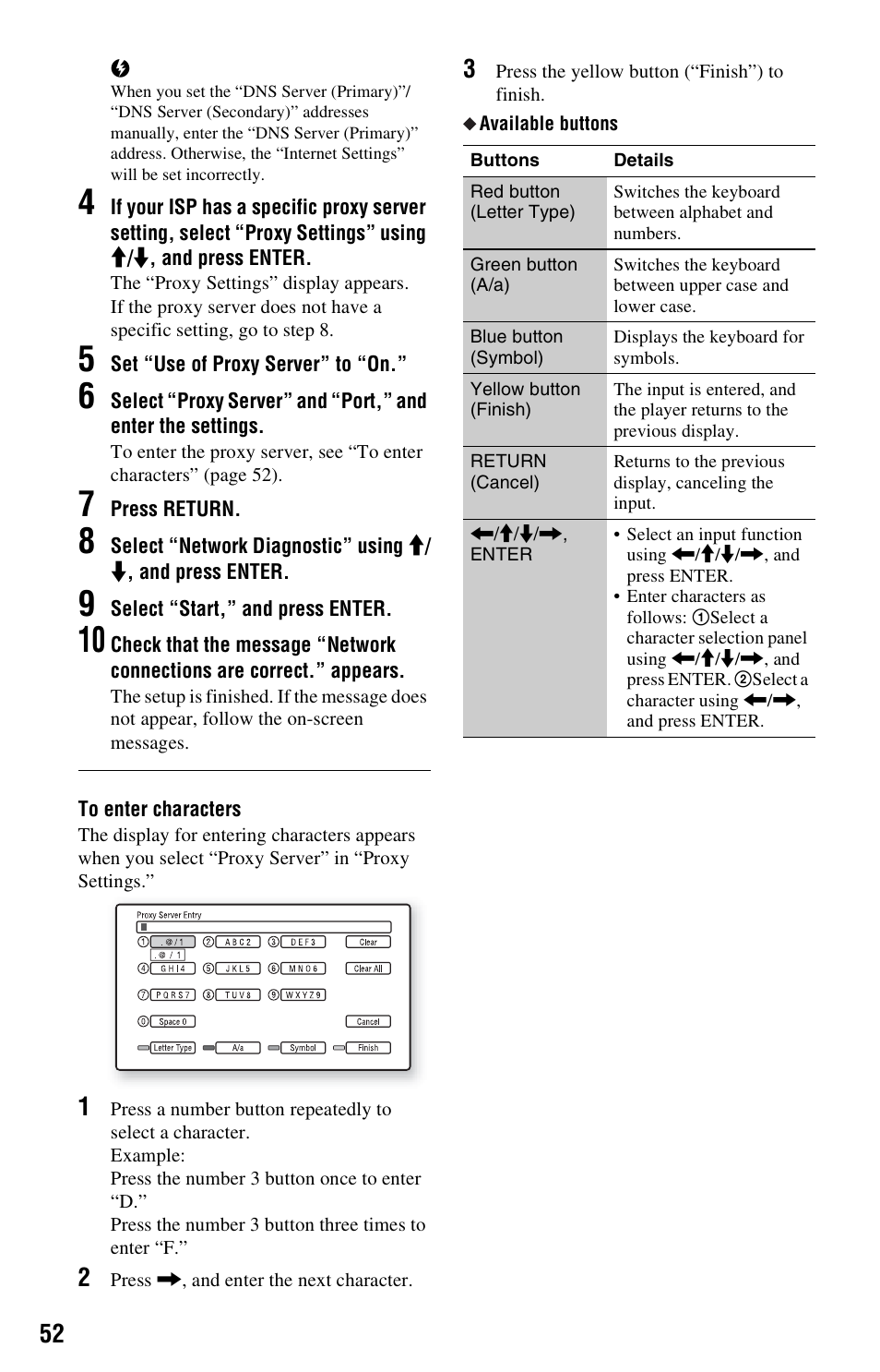 Sony BDP-S360 User Manual | Page 52 / 79