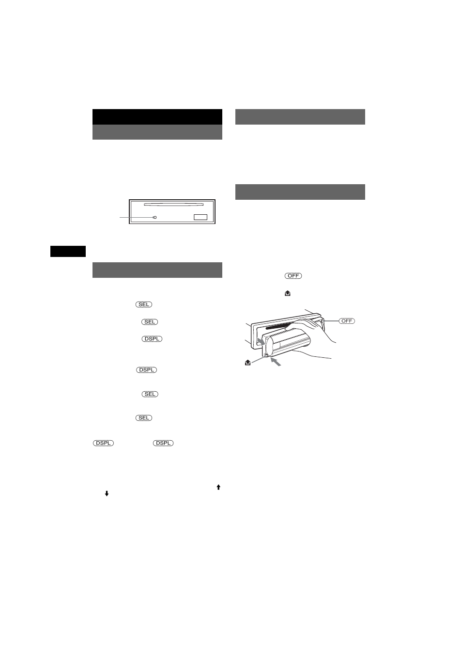 Vorbereitungen, Zurücksetzen des geräts, Einstellen der uhr | Demo-modus, Abnehmen der frontplatte | Sony CDX-R3350 User Manual | Page 22 / 100