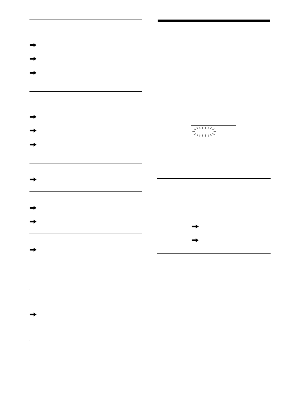 Self-diagnosis function, When letters/numbers appear in the display) | Sony D-VM1 User Manual | Page 72 / 80