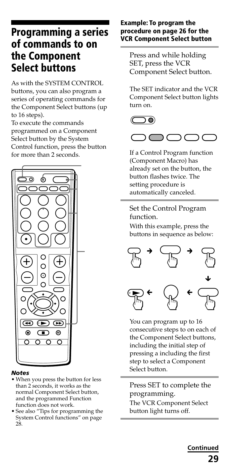 Sony RM-VL710 User Manual | Page 29 / 44