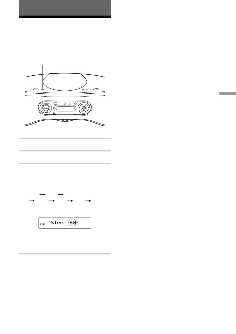 The timer, Falling asleep to music | Sony ZS-SN10L User Manual | Page 25 / 68