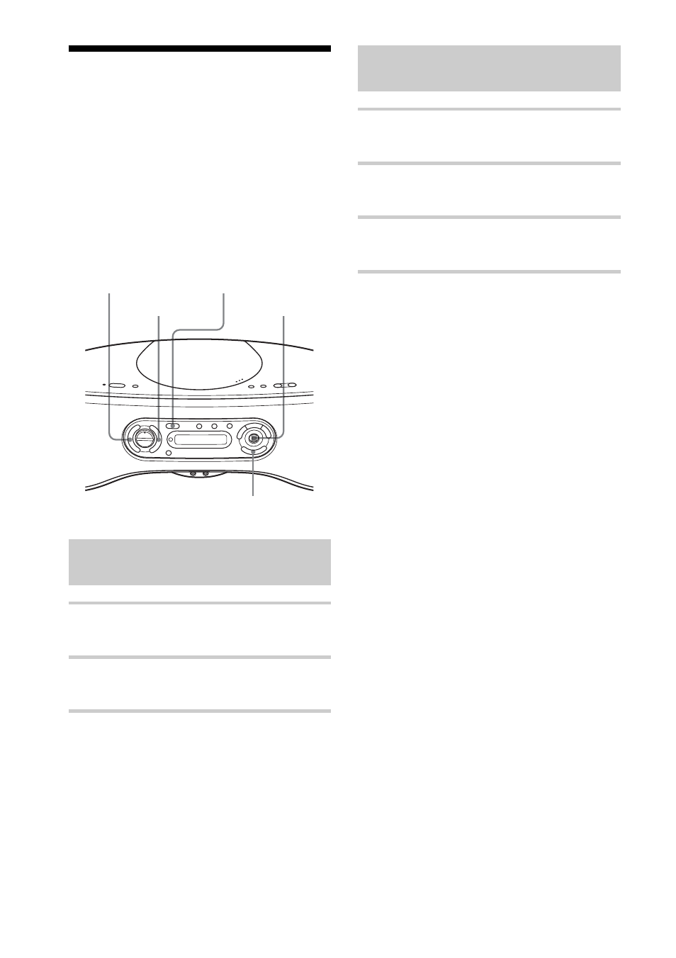 Reproducción de emisoras de radio memorizadas, Reproducción de emisoras de radio, Memorizadas | Sony ZS-SN10L User Manual | Page 56 / 68