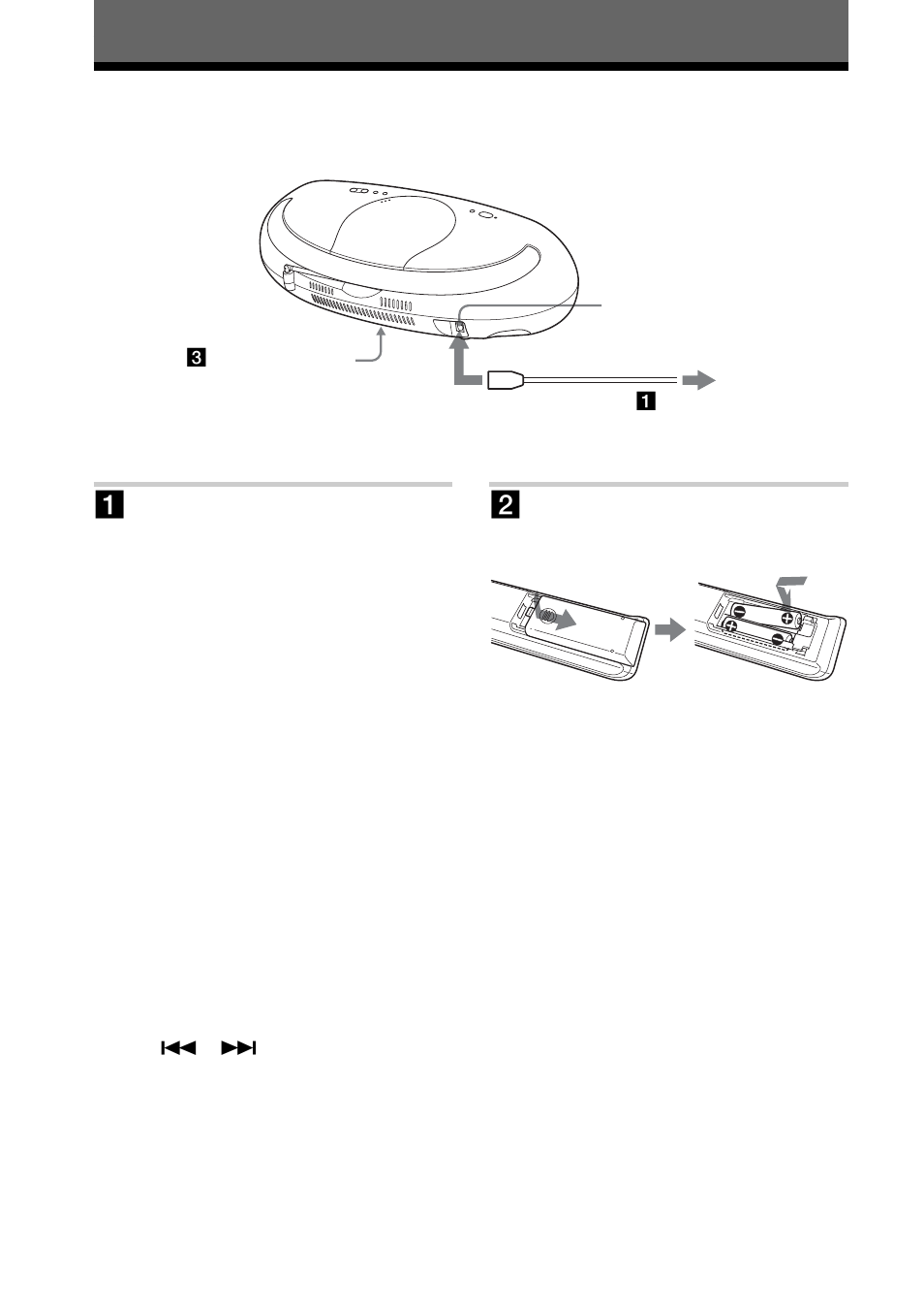 Configuración, Selección de la fuente de alimentación | Sony ZS-SN10L User Manual | Page 60 / 68