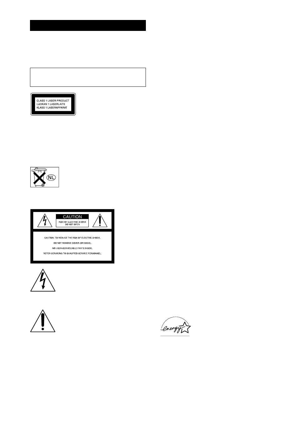 Warning | Sony CMT-CP300 User Manual | Page 2 / 24