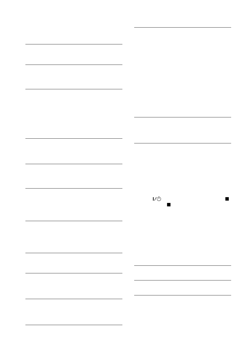 Speakers, Cd player, Tape deck | Tuner, Messages | Sony CMT-CP300 User Manual | Page 22 / 24