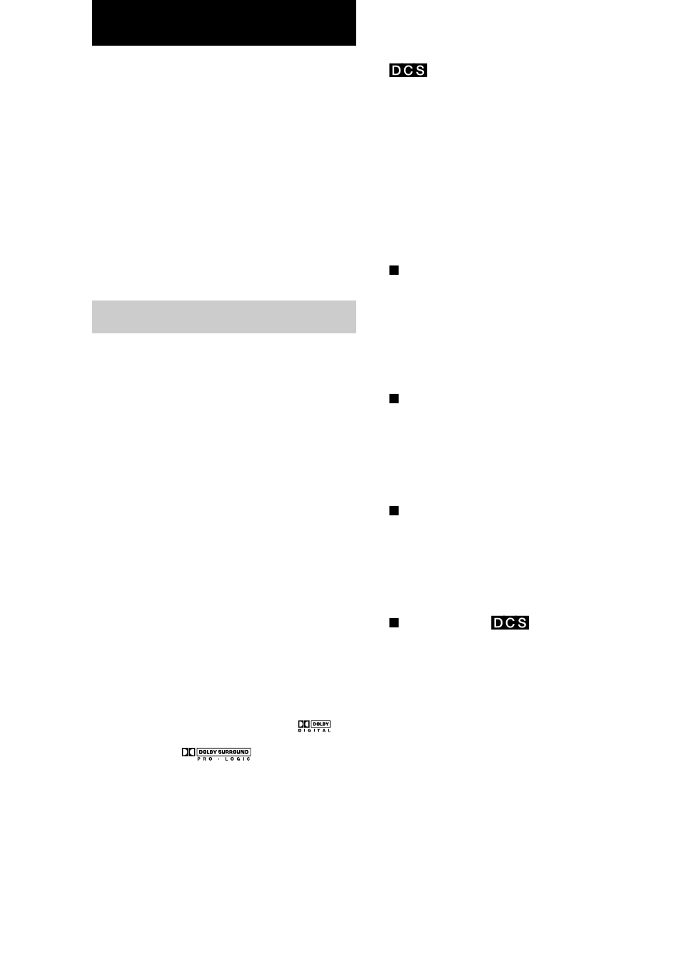 Selecting a sound field | Sony HT-SL5 User Manual | Page 18 / 36