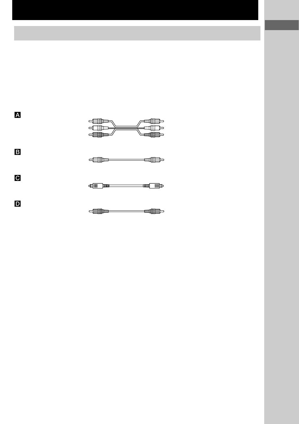 Required cords, Before you get started, Hooking up the components | Sony HT-SL5 User Manual | Page 5 / 36