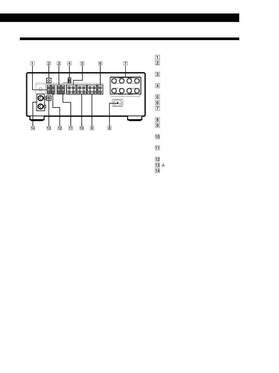 Descrição do painel posterior, Additional information informações adicionais 9 | Sony TA-FA777ES User Manual | Page 33 / 35