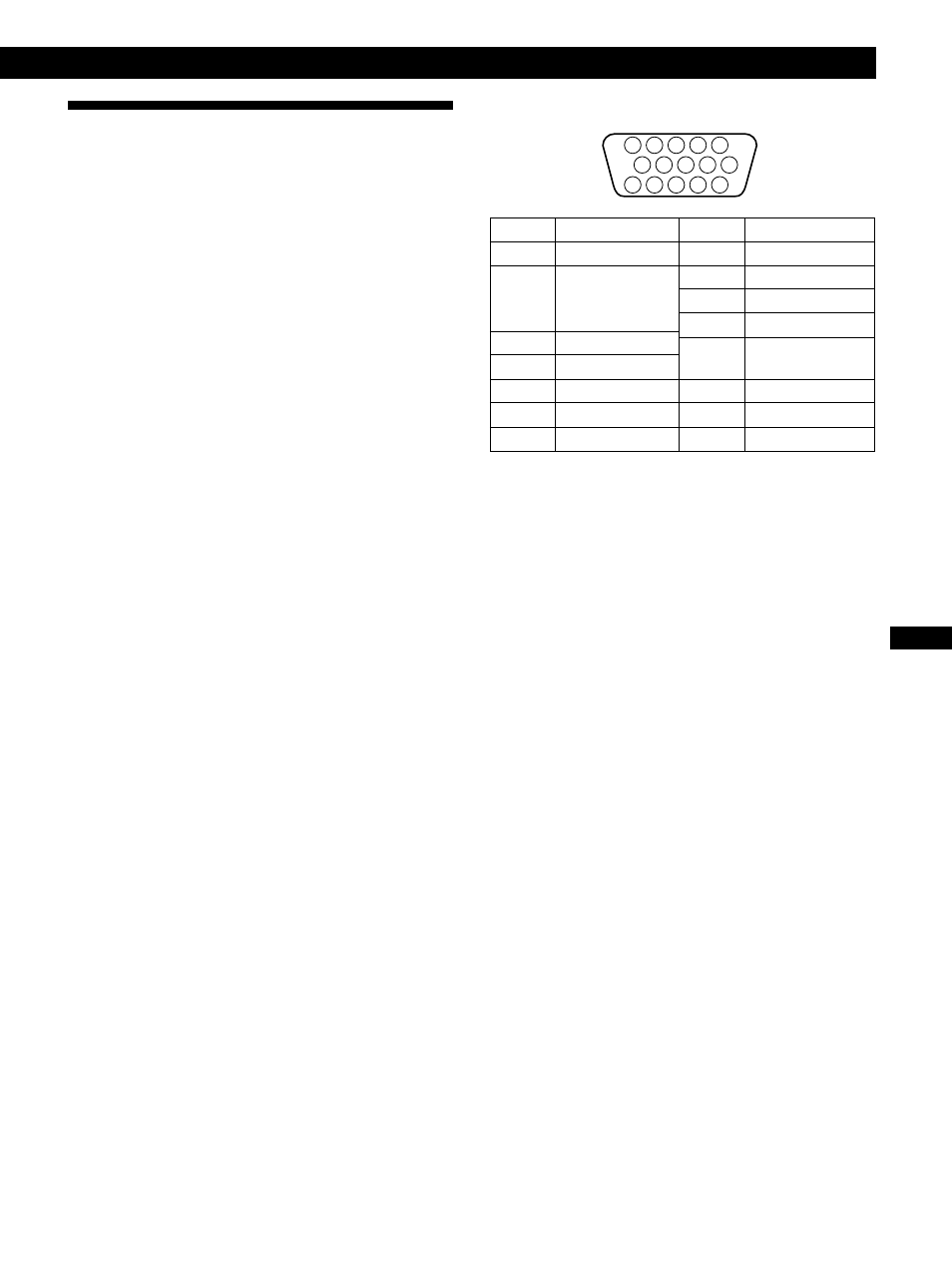 Caratteristiche tecniche, Informazioni aggiuntive | Sony CPD-M151 User Manual | Page 101 / 104