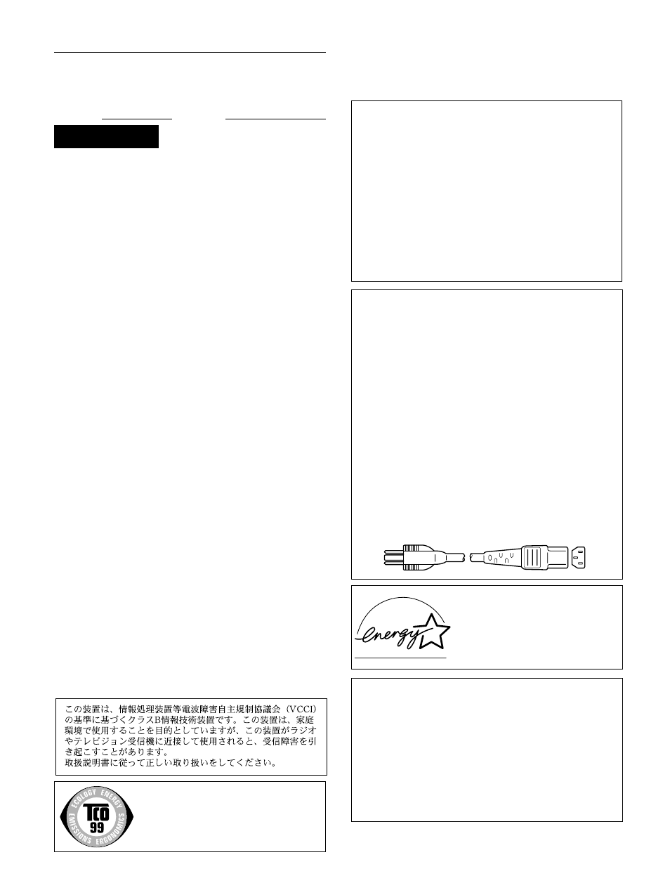Owner’s record, Warning | Sony CPD-M151 User Manual | Page 2 / 104