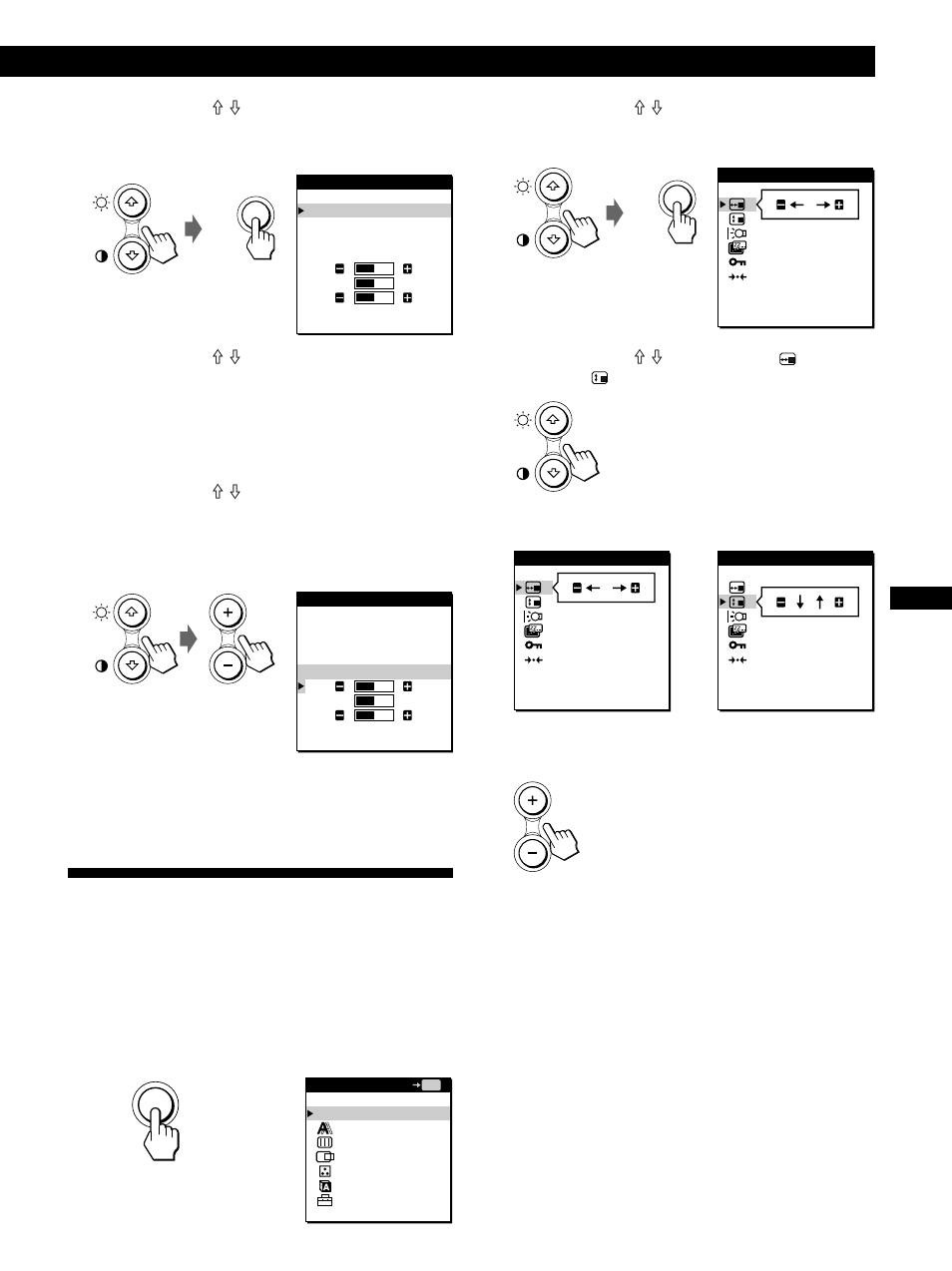 Personalización del monitor 2 | Sony CPD-M151 User Manual | Page 75 / 104