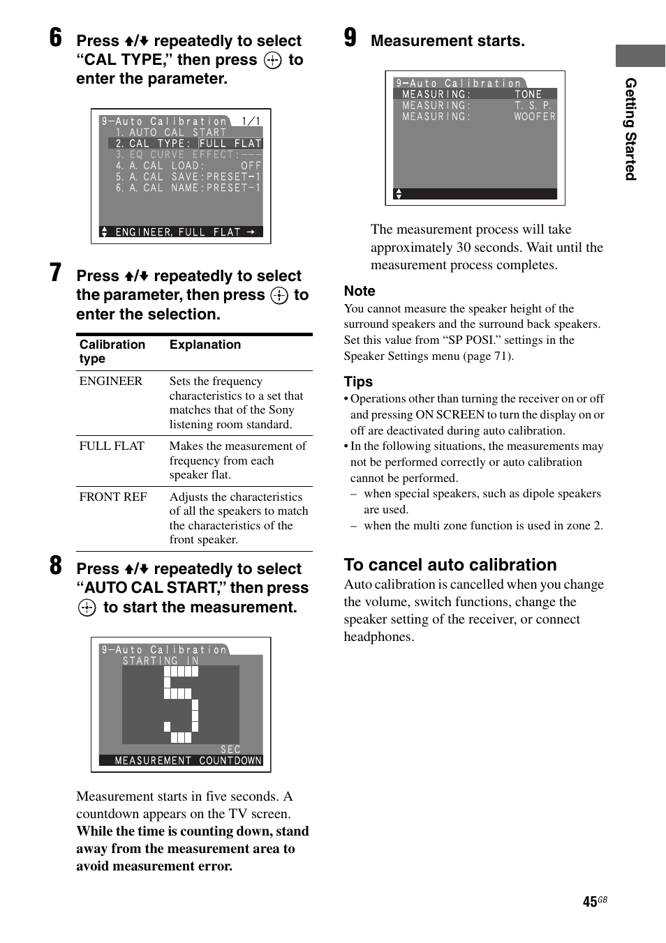 Sony STR-DA3200ES User Manual | Page 45 / 127