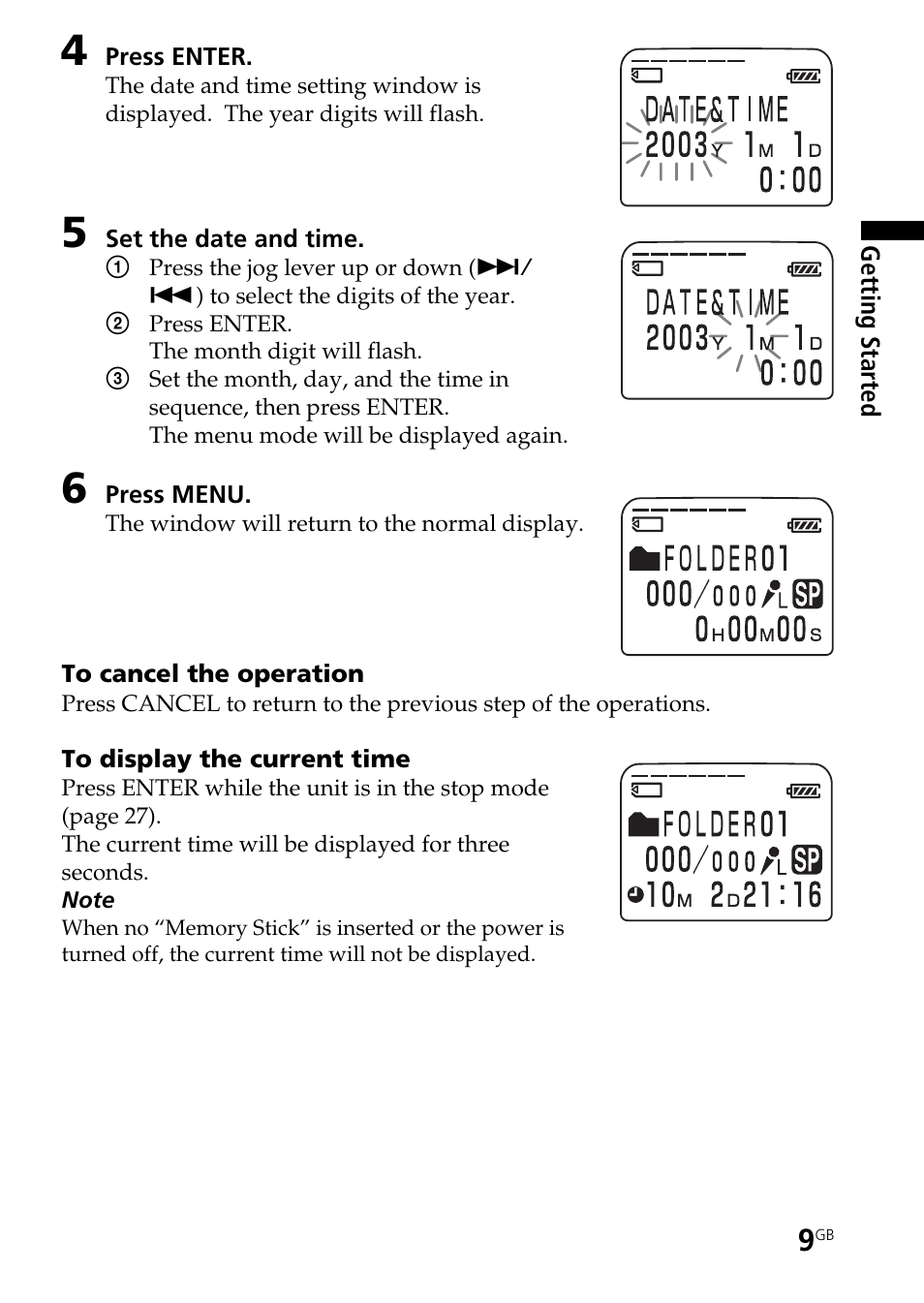 Sony ICD-BM1AVTP User Manual | Page 9 / 80