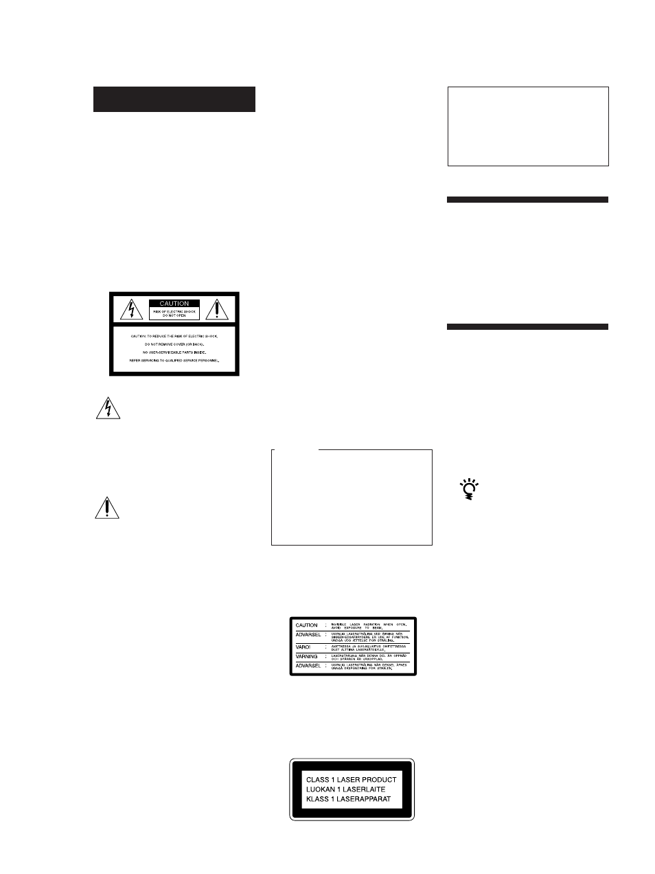 Welcome, About this manual, 2warning | Sony CDP-CX571 User Manual | Page 3 / 20