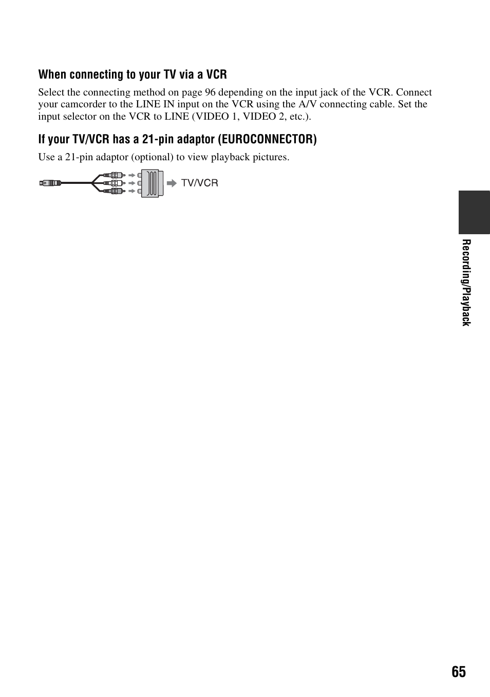 Sony HVR-Z7E User Manual | Page 65 / 146